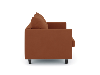 Диван прямой нераскладной Балко, велюр