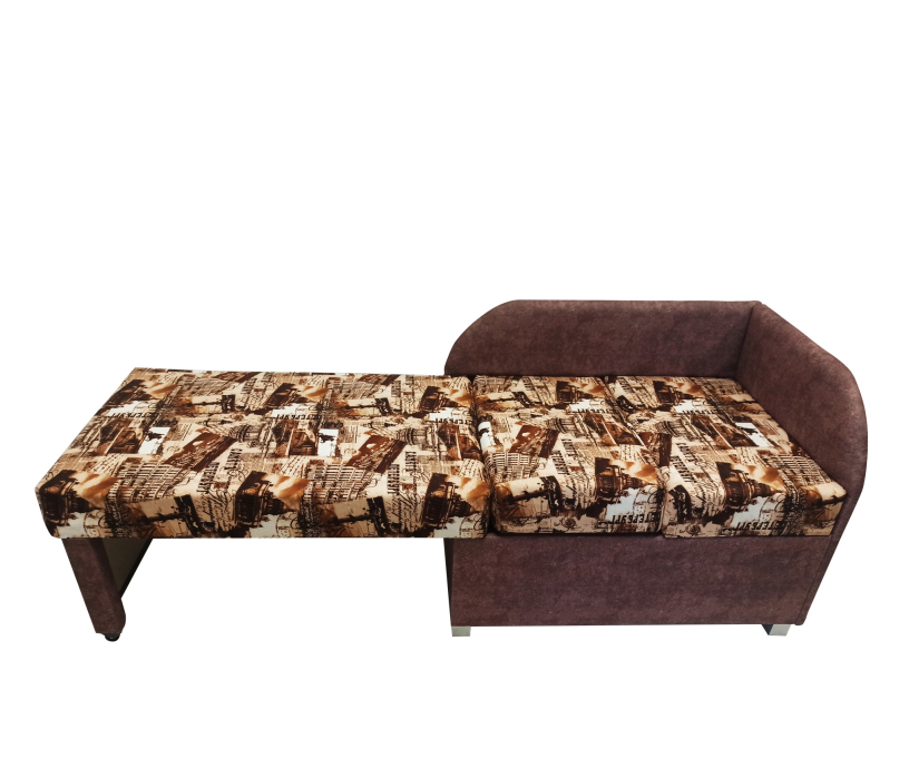 Кушетка диван, Диван-кушетка детский ППУ, вельвет