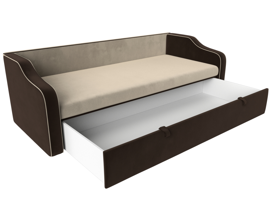 Детские диваны, Детский диван-кровать Рико, микровельвет