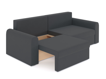 Диван-кровать еврокнижка-трансформер Мэдисон, велюр