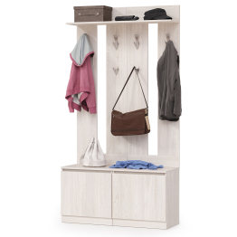 Тумбы с вешалками для верхней одежды Ника