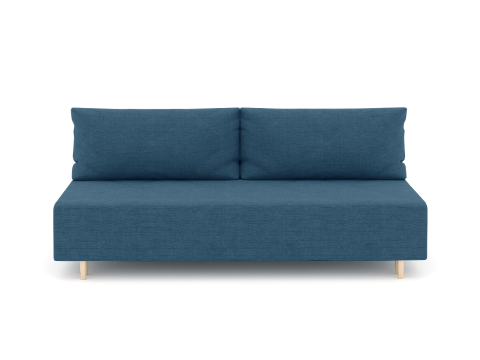 Диваны еврокнижки, Диван-кровать Милли без подлокотников, рогожка Люкс