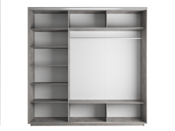 Шкаф-купе Экспресс Элемент трио 2200 x 2400 x 600