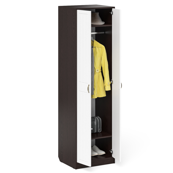 Шкафы распашные, Шкаф П-6 МДФ фрезеровка прованс