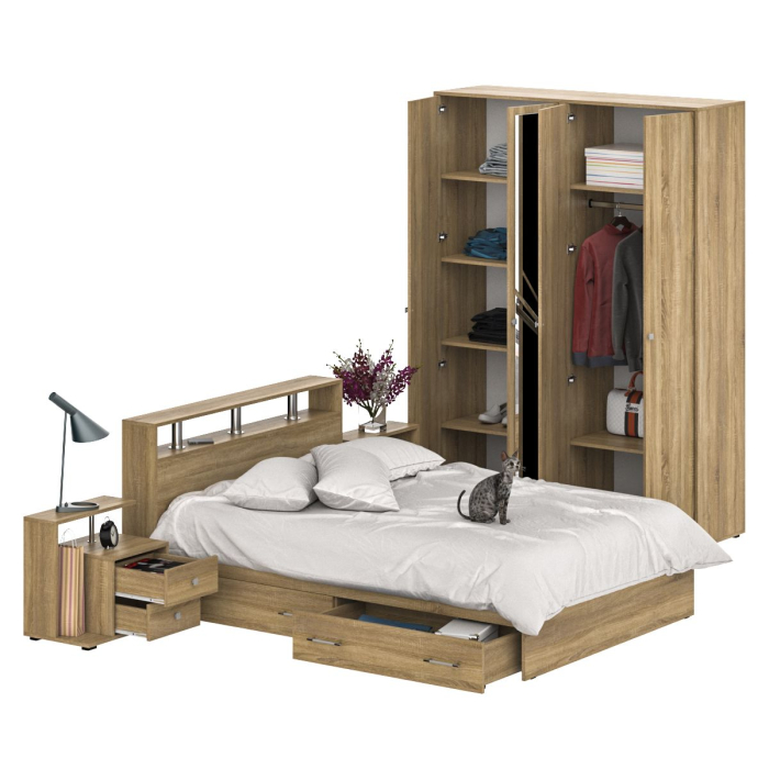 Спальные гарнитуры, Спальный гарнитур Камелия №8