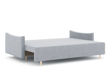 Диван-кровать еврокнижка Смайл с подлокотниками, рогожка Люкс