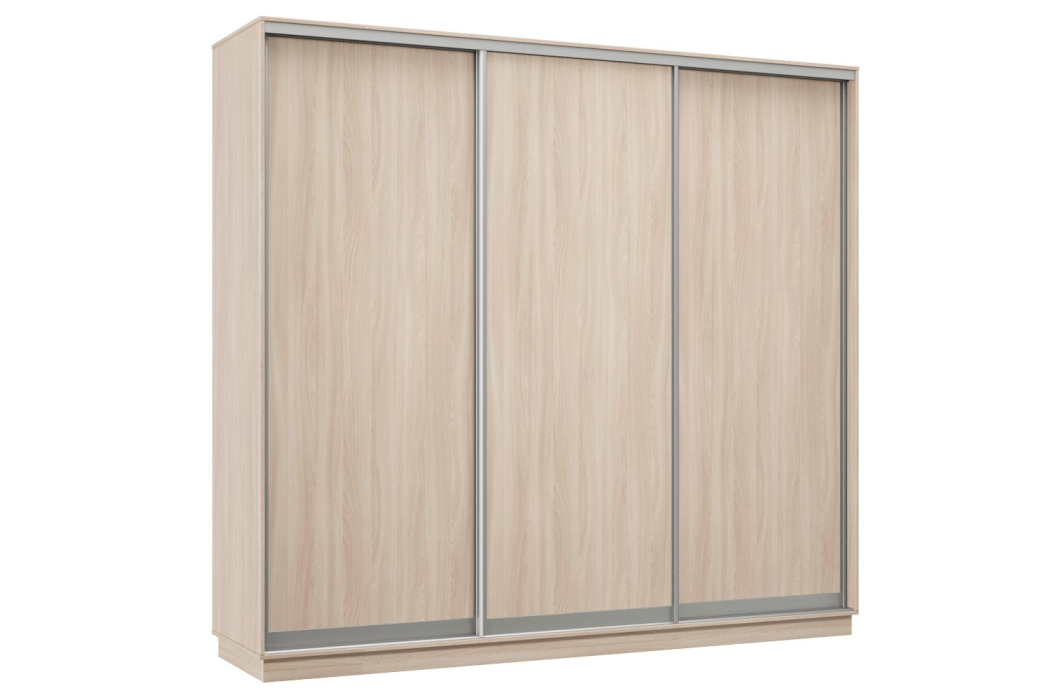 Шкафы-купе 3-х дверные, Шкаф-купе Премьер Лайт 53 (02;02;02) трехдверный