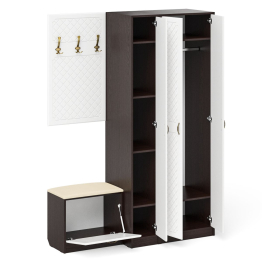 Мебель в прихожую П-6-500 № 47 фрезеровка ромб