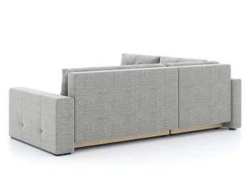 Диван-кровать угловой Леос НПБ, рогожка Люкс