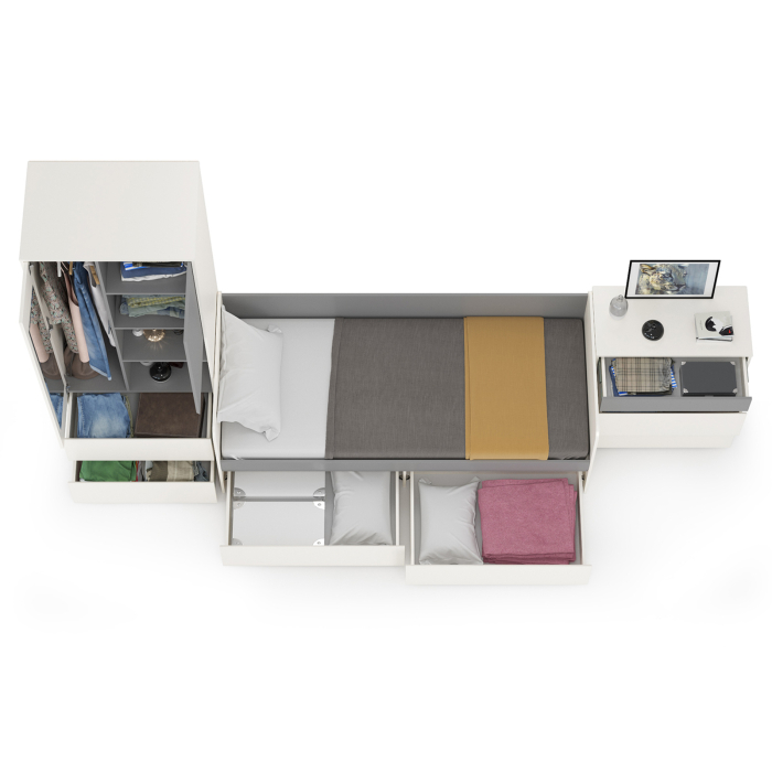 Для девочек, Молодёжная мебель Торонто № 21