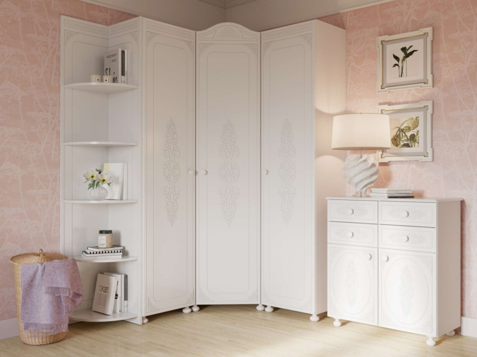 Шкафы пеналы, Шкаф Ассоль АС-531К (левый)