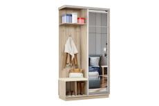 Прихожие, Прихожая Премьер 02 Лайт 11 Левая Мягкая