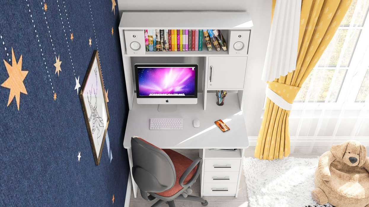 Прямые компьютерные столы, Стол компьютерный С-МД-СК9