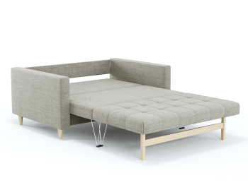 Диван-кровать еврокнижка Квадро, рогожка Люкс