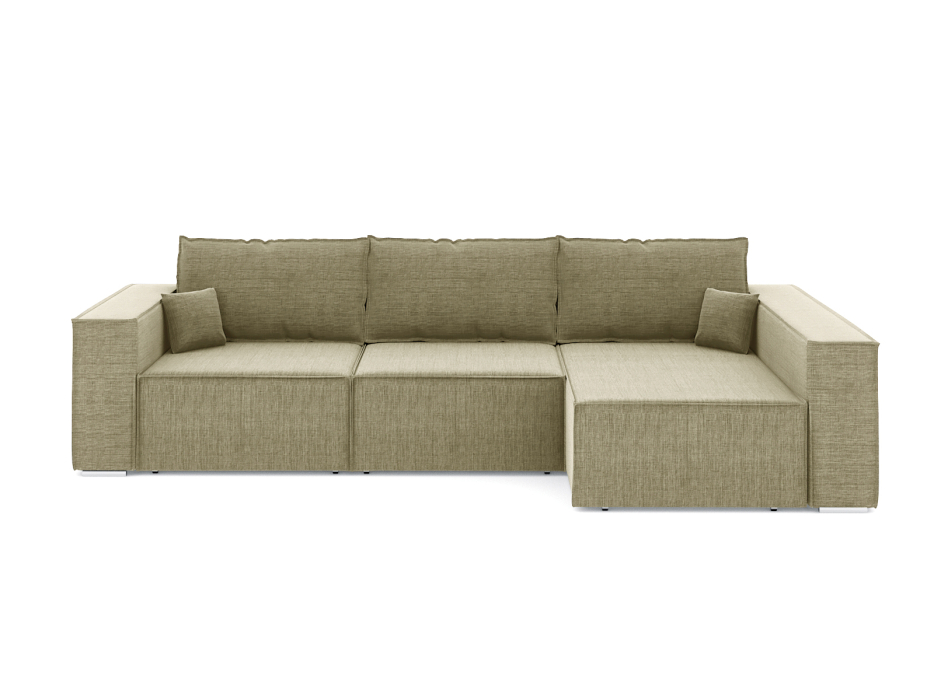 Диваны угловые в гостиную, Диван-кровать угловой Фостер Лофт, еврокнижка рогожка