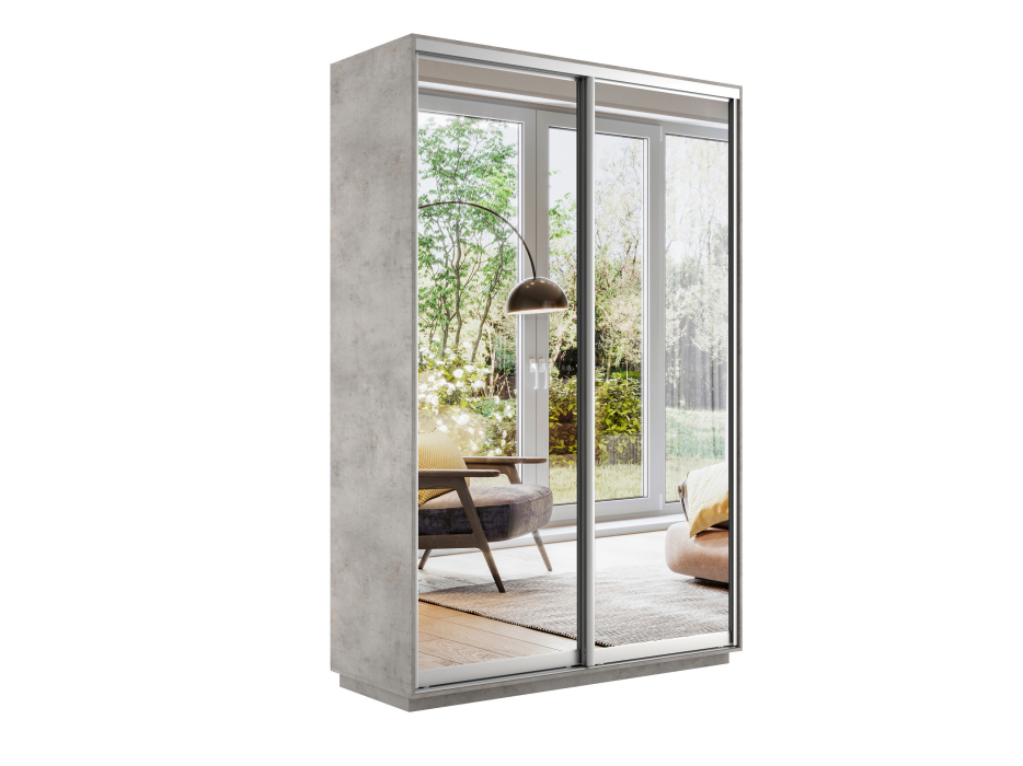 Шкафы-купе, Шкаф-купе Экспресс Экспенс дуо 2200 x 1600 x 600