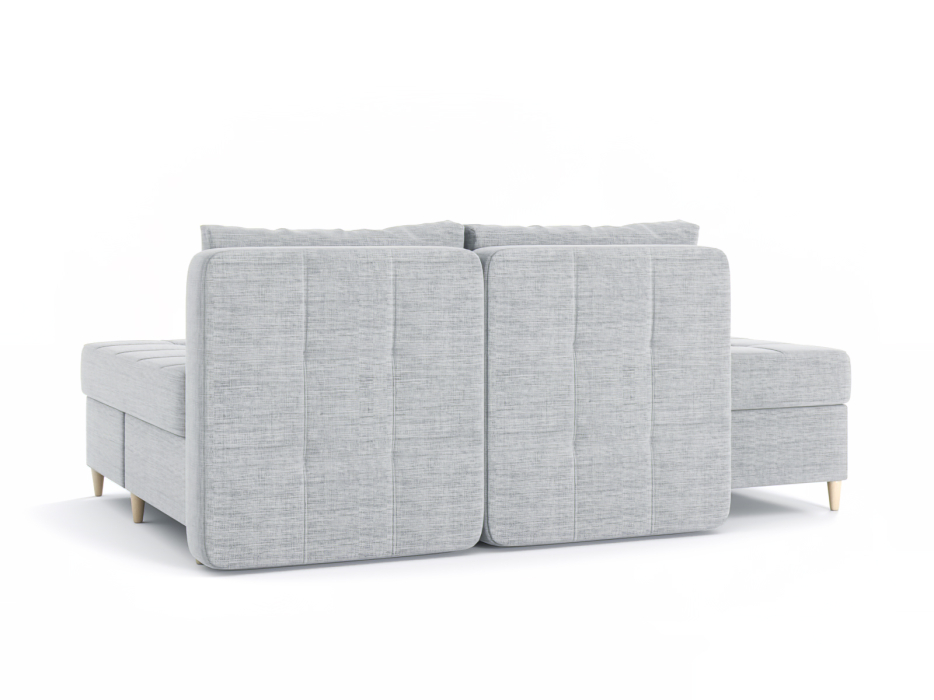 Диваны угловые в гостиную, Диван-кровать угловой Оливер 2 еврокнижка-трансформер, рогожка