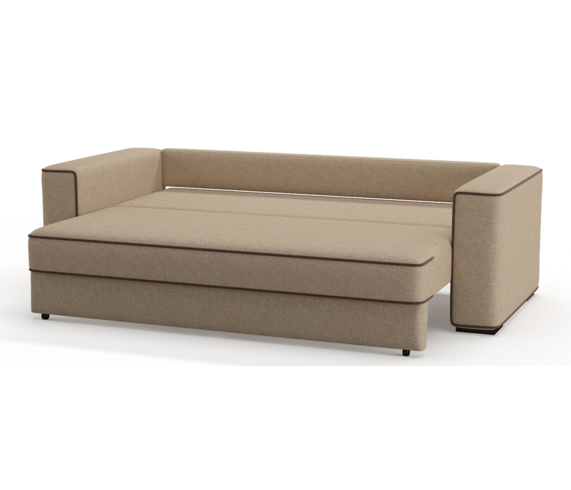 Диваны еврокнижки, Диван-кровать Принстон, независимый пружинный блок, рогожкка