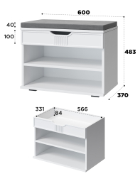 Тумба Эмилия ЭЛ-44К
