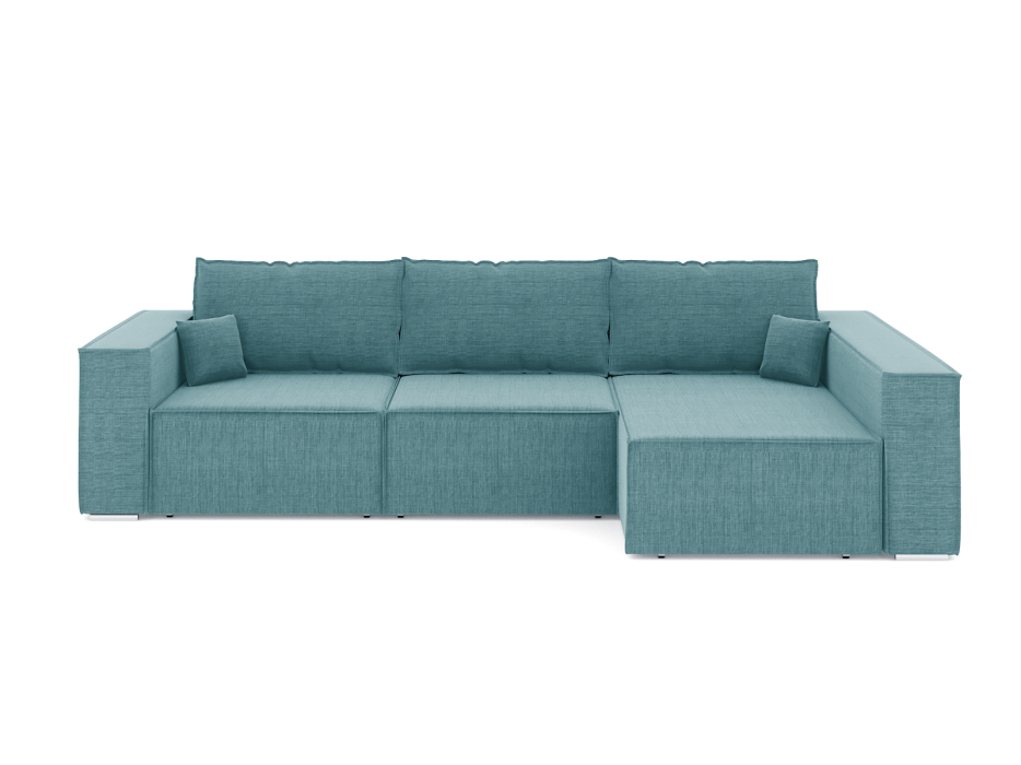 Диваны угловые в гостиную, Диван-кровать угловой Фостер Лофт, еврокнижка рогожка