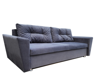 Диван-кровать еврокнижка Амстердам, велюр, 145