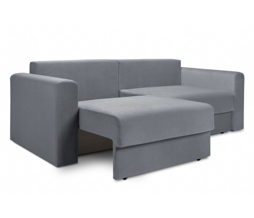 Диваны еврокнижки, Диван кровать прямой модульный Мэдисон 2-хсекционный велюр