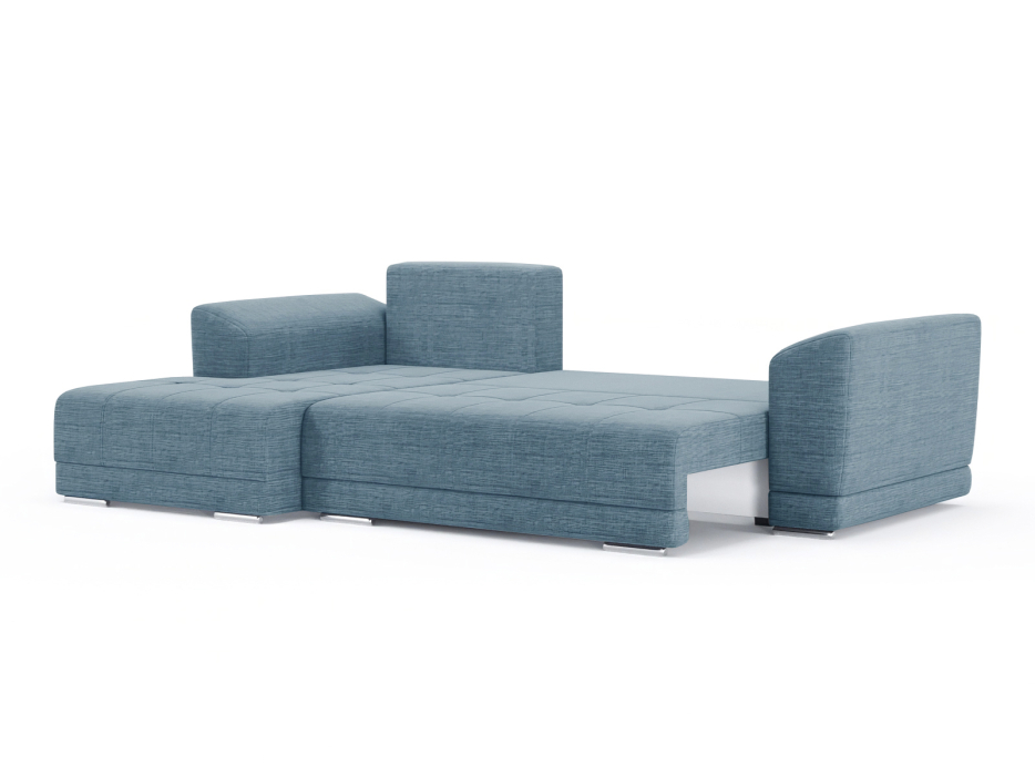 Диваны угловые в гостиную, Диван-кровать угловой Рентон еврокнижка, рогожка Люкс