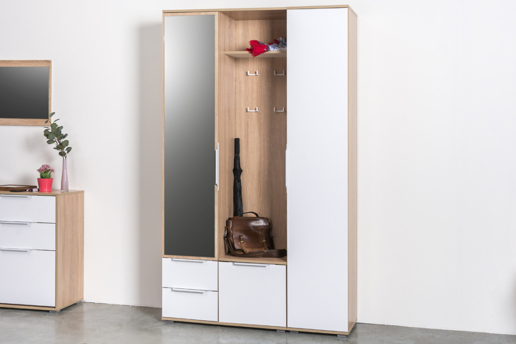 Прихожая, Прихожая Куба Шкаф комбинированный 10.14