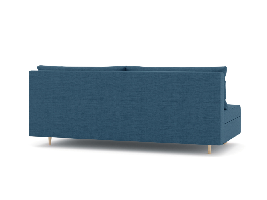 Диваны еврокнижки, Диван-кровать Милли без подлокотников, рогожка Люкс