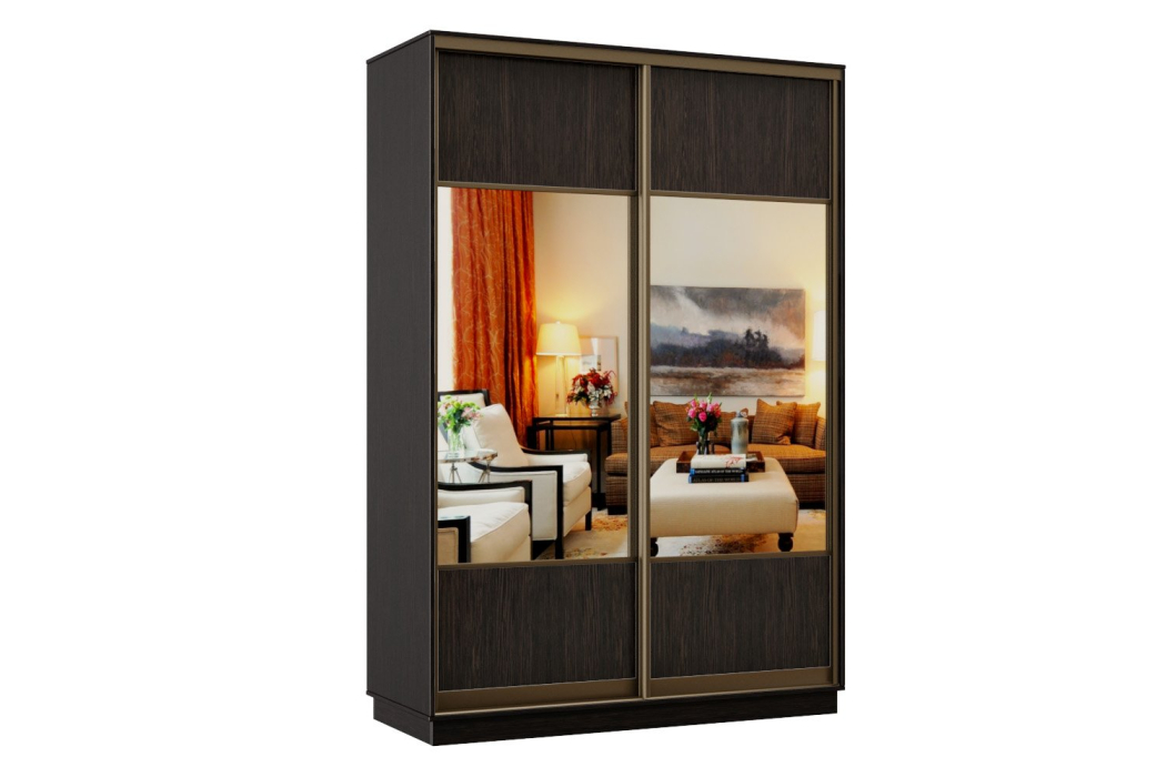 Шкафы-купе, Шкаф-купе Премьер 02 Венге