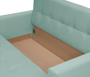 Диван прямой Оскар 1,2, микровелюр 