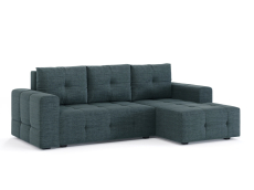 Диваны угловые в гостиную, Диван-кровать угловой Прадо, еврокнижка, рогожка Люкс
