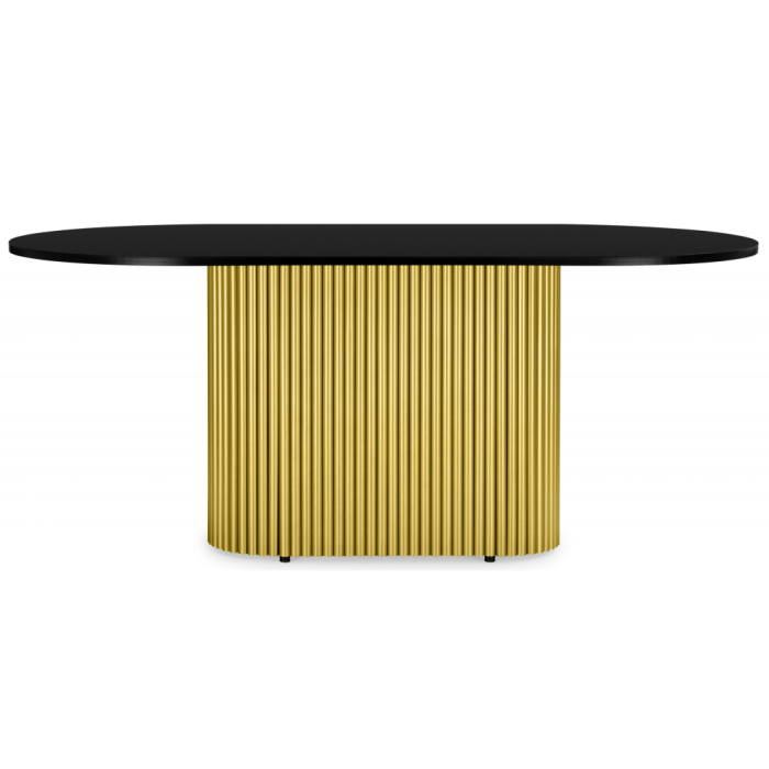 Обеденные столы, Стол Барон О 180 х 90 (золотые ноги)