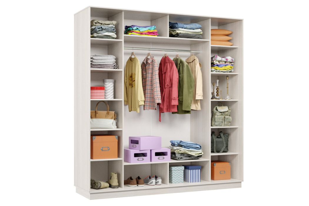 Шкафы-купе, Шкаф-купе Премьер 36 (14;14;14) трёхдверный