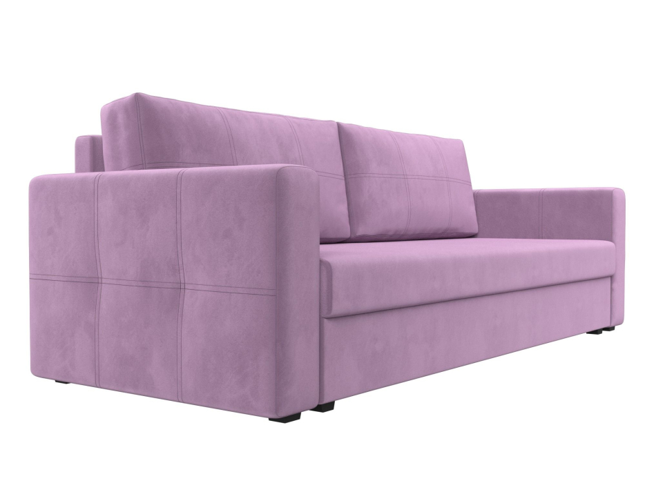 Диваны еврокнижки, Прямой диван Лига-006, микровельвет