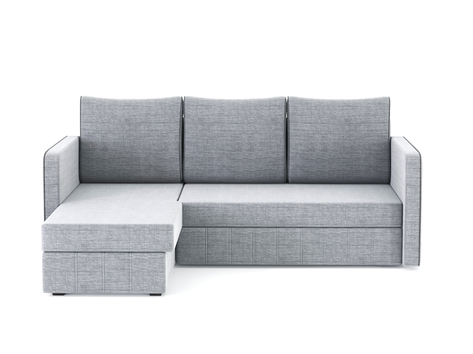 Диваны угловые в гостиную, Диван-кровать угловой Cлим дельфин, рогожка