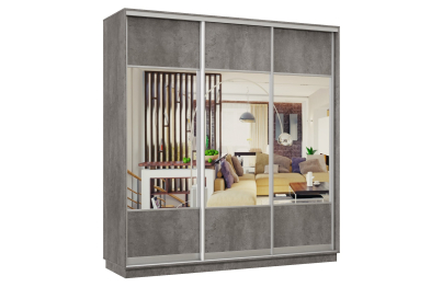 Шкаф-купе Премьер Лайт 33 (05;05;05) трехдверный