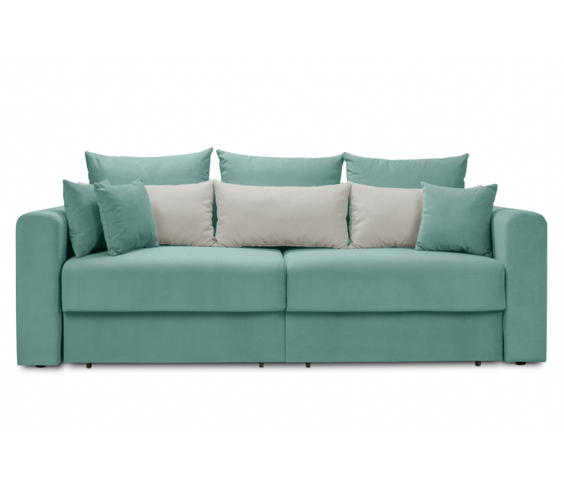 Диваны еврокнижки, Диван кровать прямой модульный Мэдисон 2-хсекционный велюр