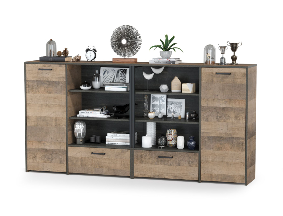 Комоды, Два комода с дверкой и ящиком Трувор