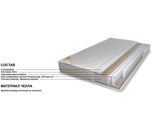 Матрас Столплит Сити - Камильо 1400*2000