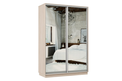 Шкаф-купе Премьер 04 ясень шимо светлый