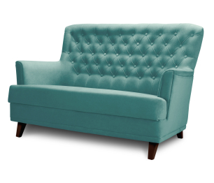 Диван прямой нераскладной Каприз, микровелюр