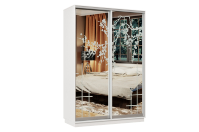 Шкаф-купе Премьер Лайт 11 П-3159 двухдверный