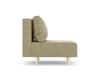 Кресло для отдыха Милли без подлокотников, рогожка