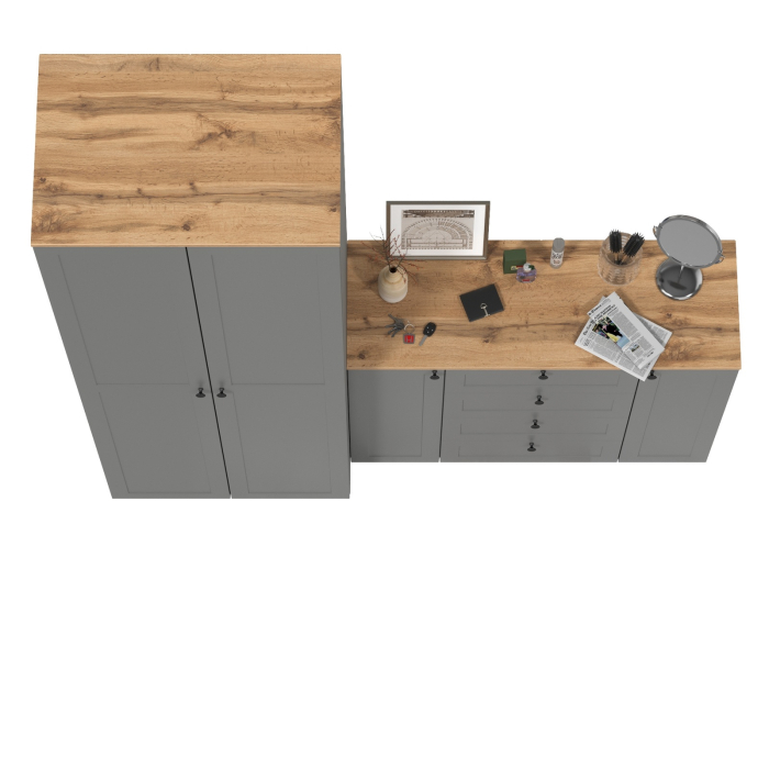 Прихожие, Шкаф для прихожей и большой комод Остин