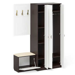 Мебель в прихожую П-6-500 № 47 фрезеровка прованс