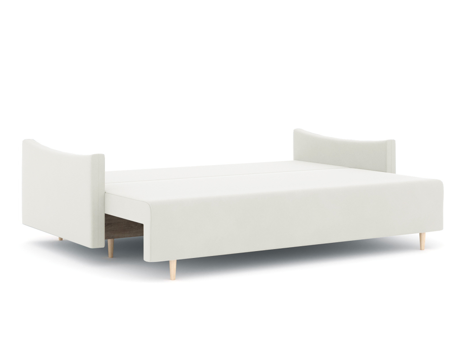 Диваны еврокнижки, Диван-кровать еврокнижка Смайл с подлокотниками, велюр