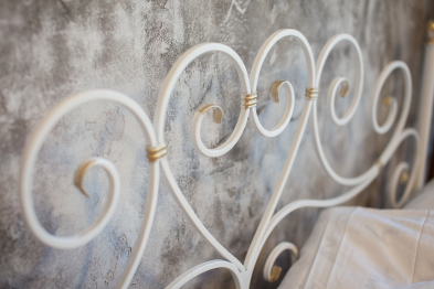 Кованая кровать Кармен 1.6 с одной спинкой