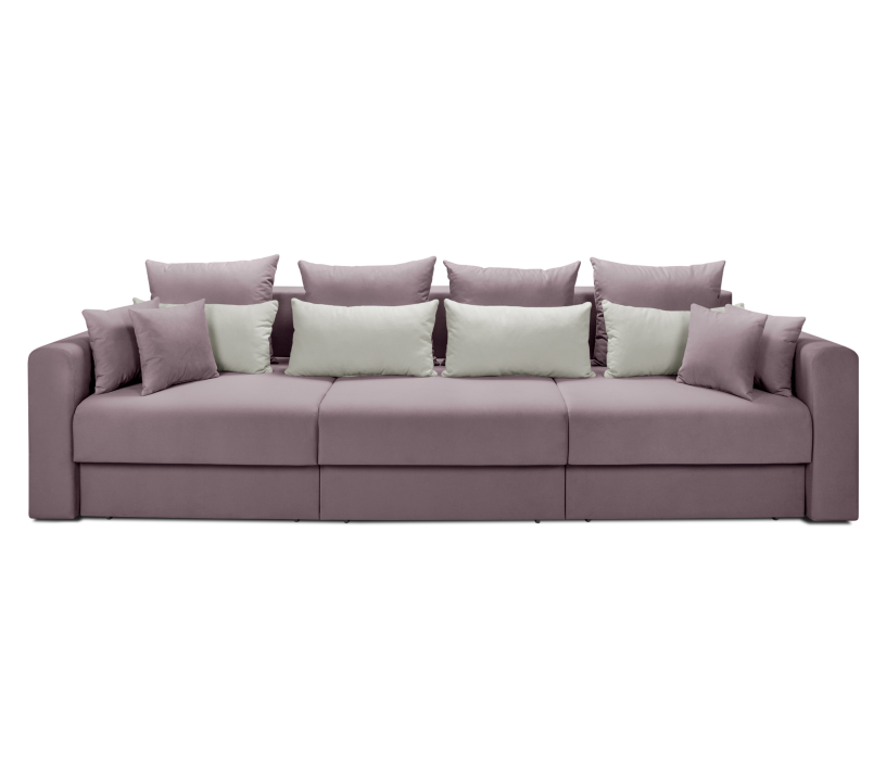 Диваны еврокнижки, Диван кровать прямой модульный Мэдисон, велюр