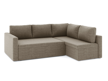 Диван-кровать угловой Мансберг дельфин, рогожка Люкс